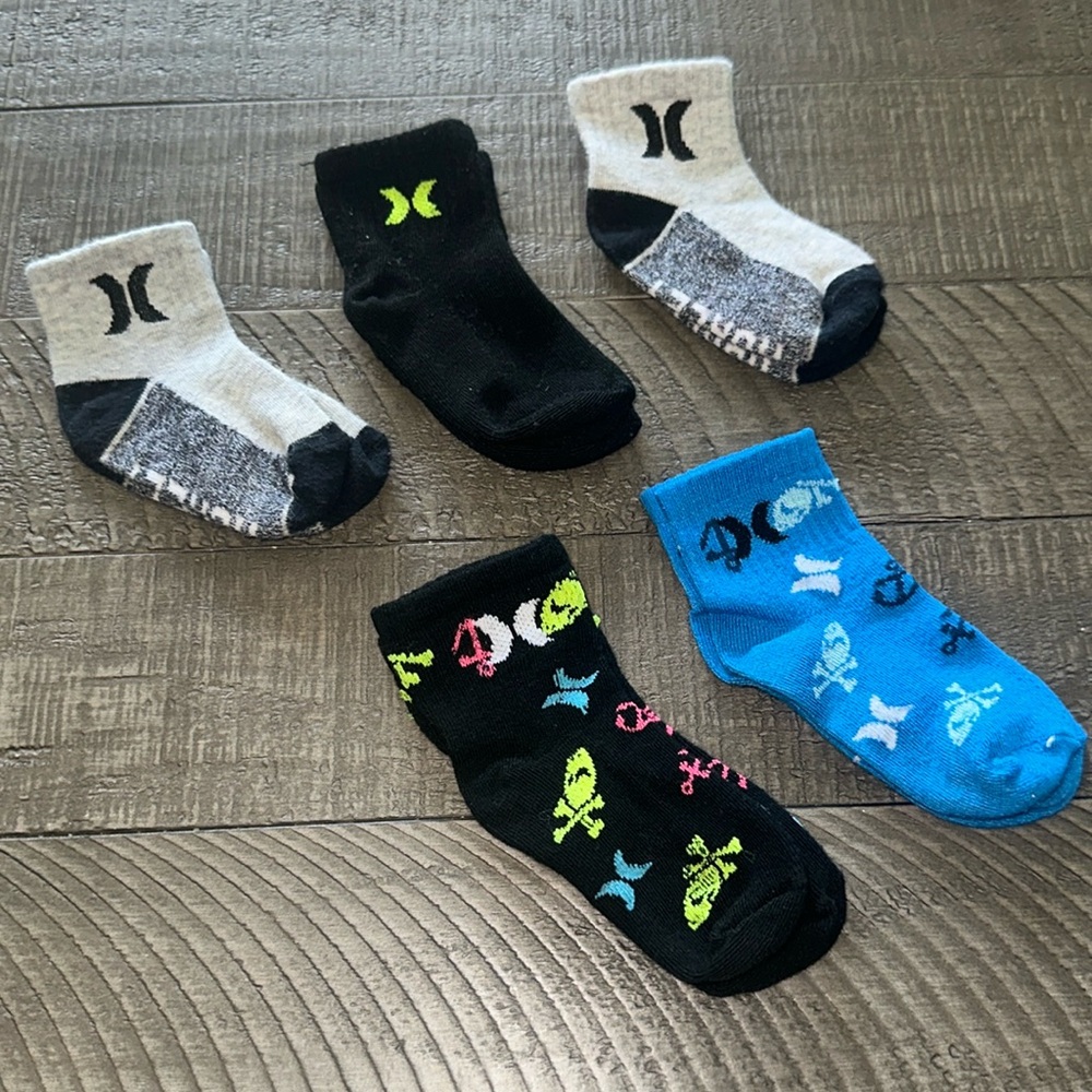 Toddler Hurley Socks -Size 12-24 months
